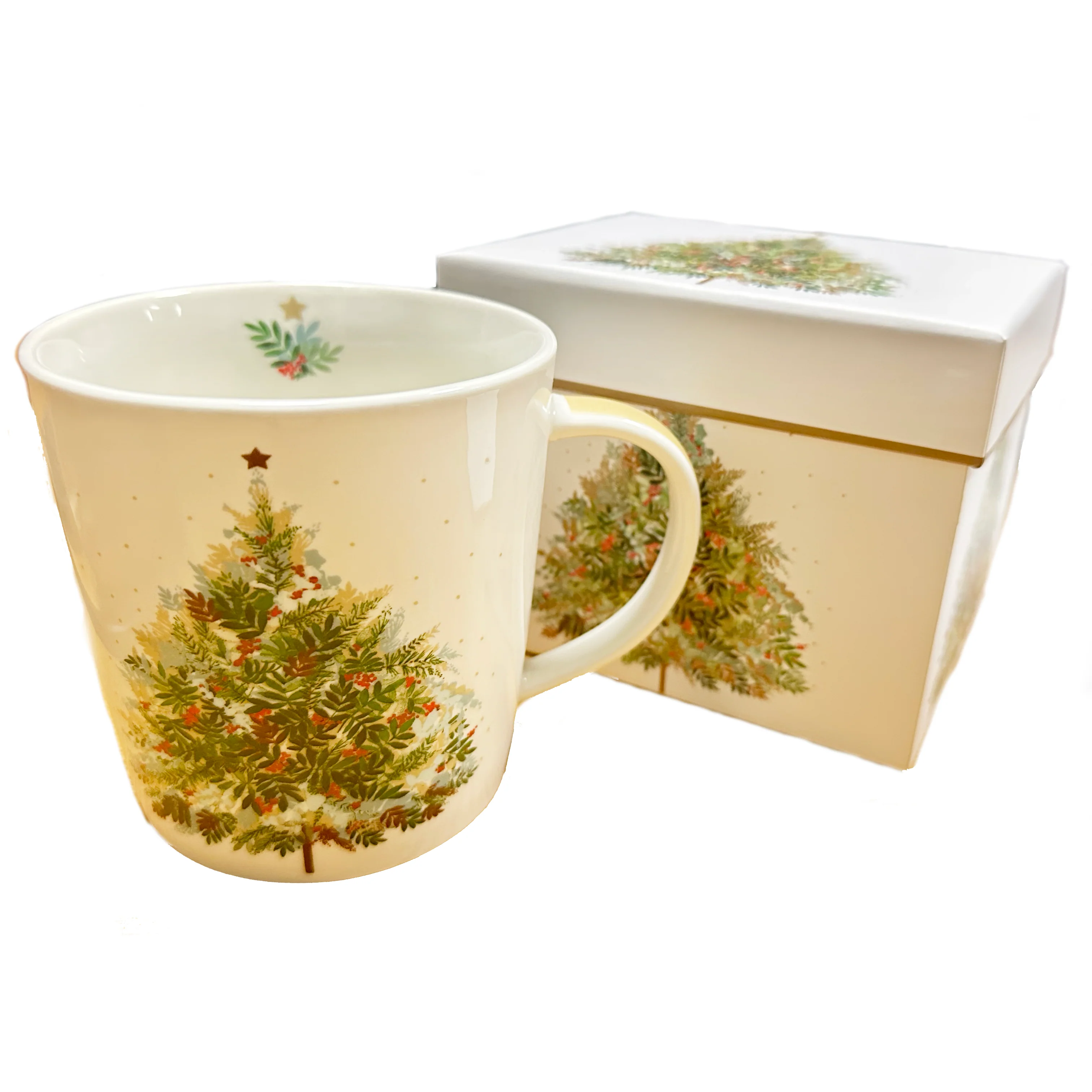 Christmas Hill Tree Mug
