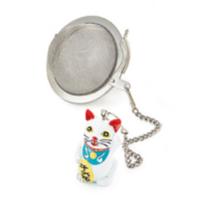 Tea Ball: Lucky Cat