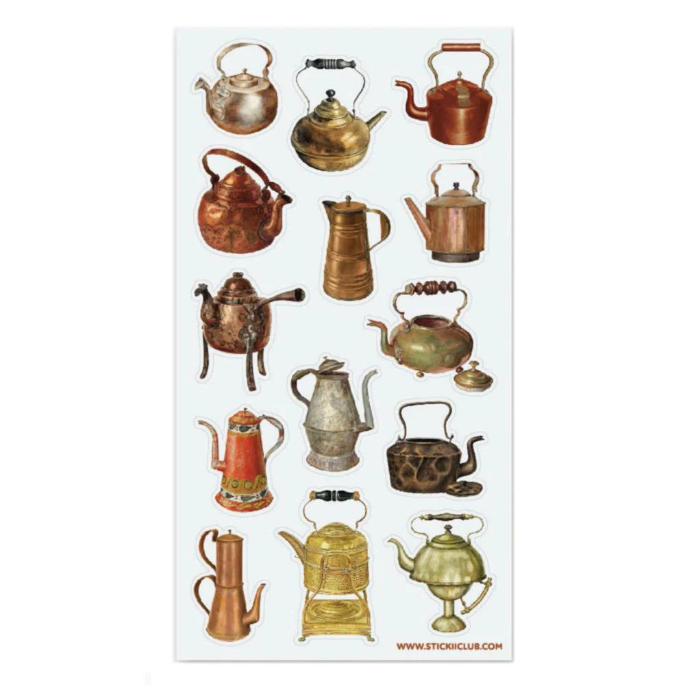 Tea-themed Sticker Sheets - Image 3
