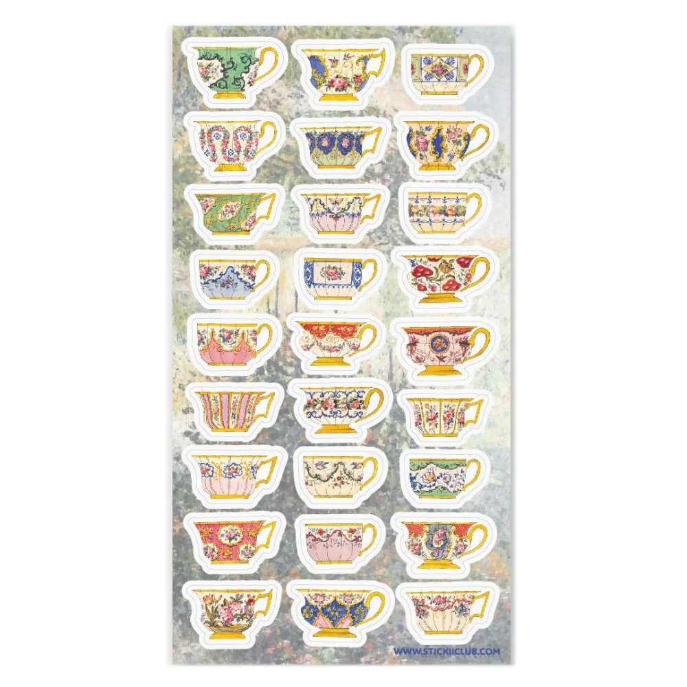 Tea-themed Sticker Sheets - Image 4