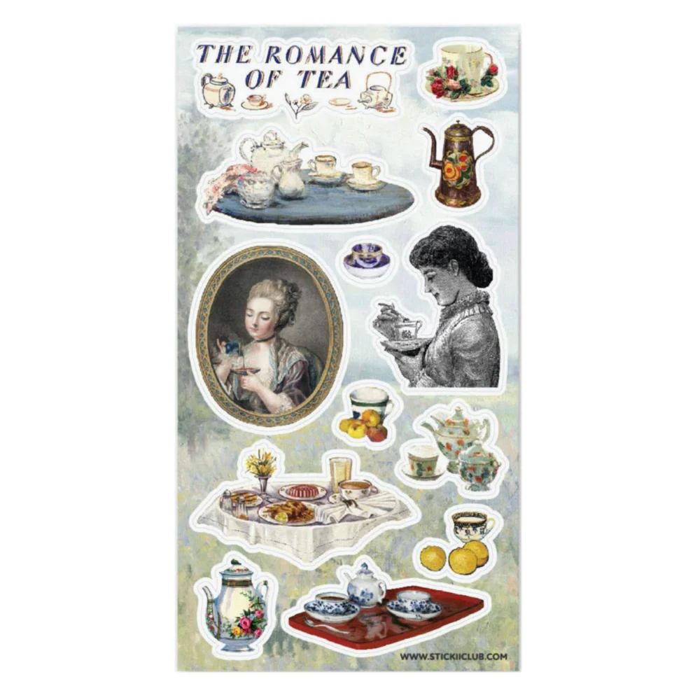 Tea-themed Sticker Sheets - Image 5