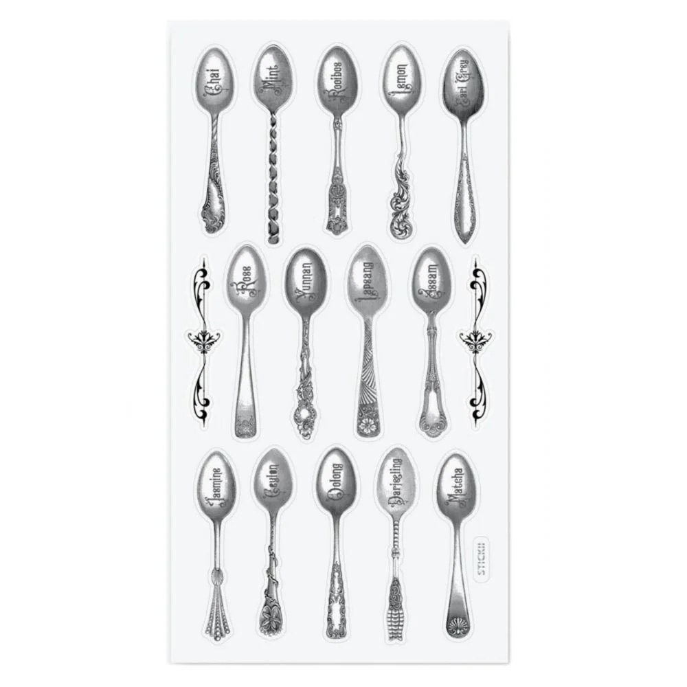 Tea-themed Sticker Sheets - Image 7